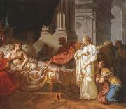 Jacques-Louis David Antiochus and stratonice (mk02) oil painting reproduction
